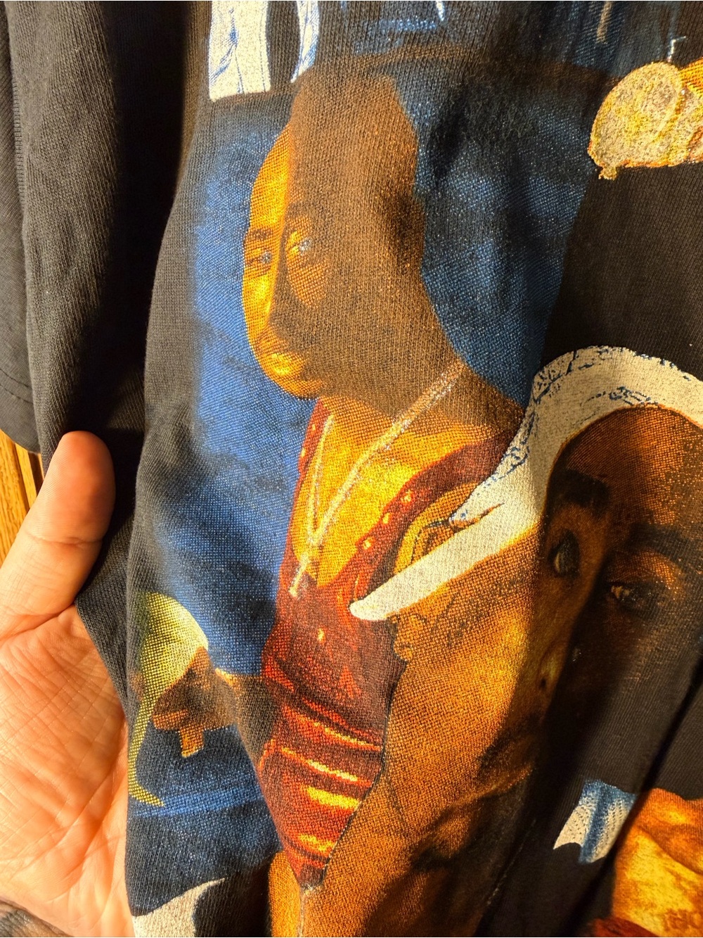 VINTAGE š„ RARE š„ 1995 š„ 2Pac Shakur California Love I Aināt Mad At Cha Rap Tee - Picture 10 of 12